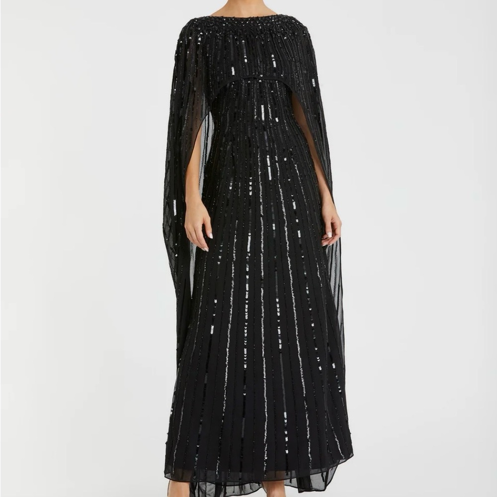 Elegant Black Evening Gown